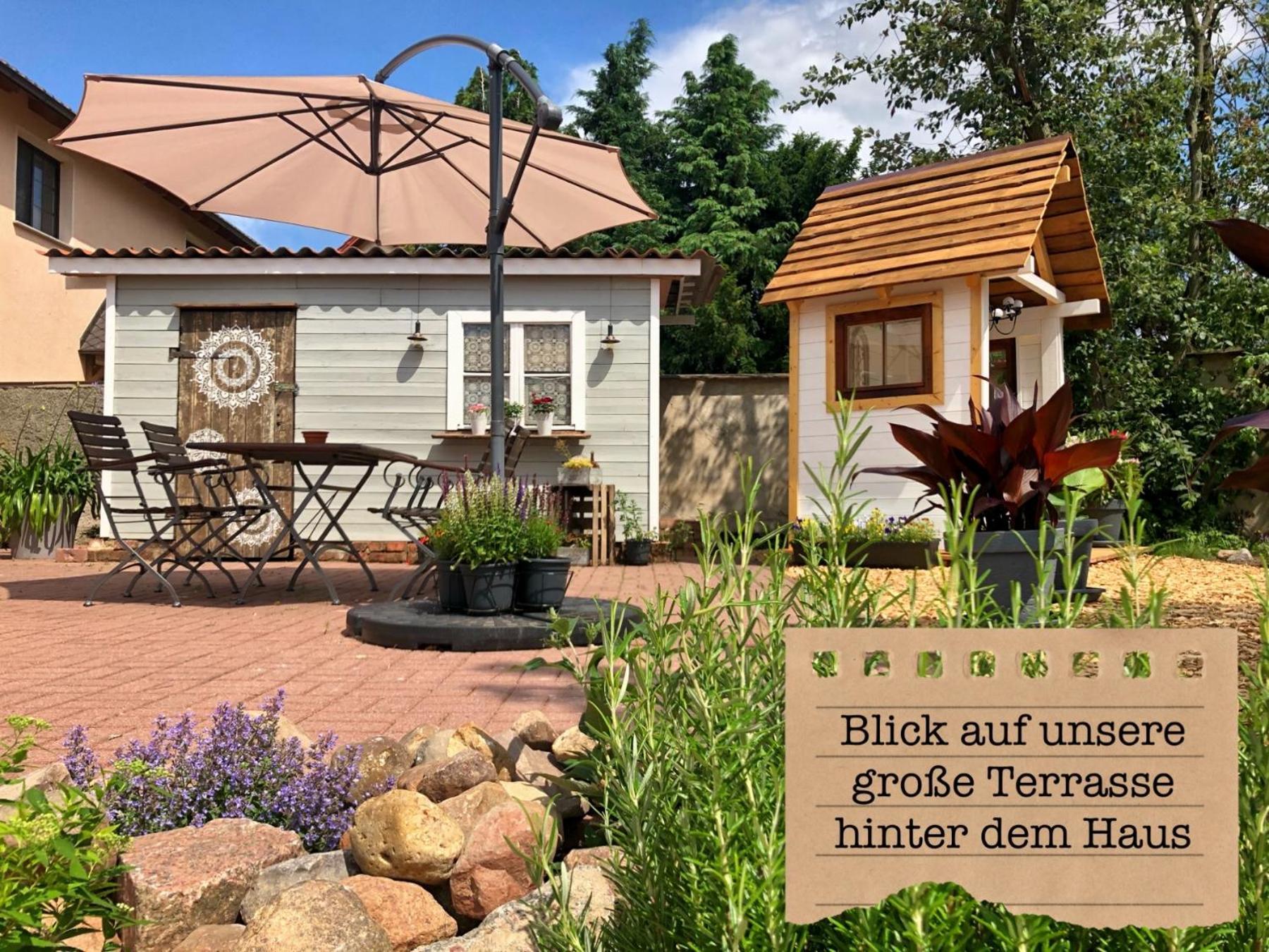 Alte Schule Wittenberg, 3 Ferienwohnungen Fuer Bis Zu 12 Personen, An Der Elbe, Mit Garten Екстер'єр фото