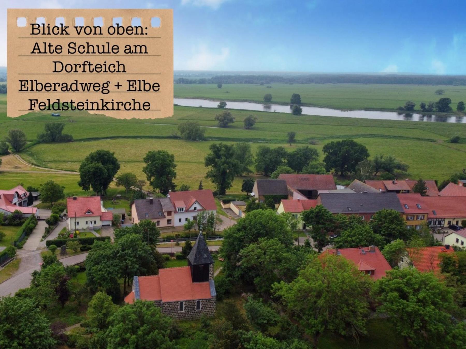 Alte Schule Wittenberg, 3 Ferienwohnungen Fuer Bis Zu 12 Personen, An Der Elbe, Mit Garten Екстер'єр фото